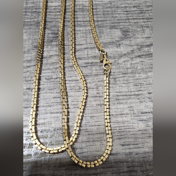 Monet Shimmering Gold Necklace - Picture 6 of 8